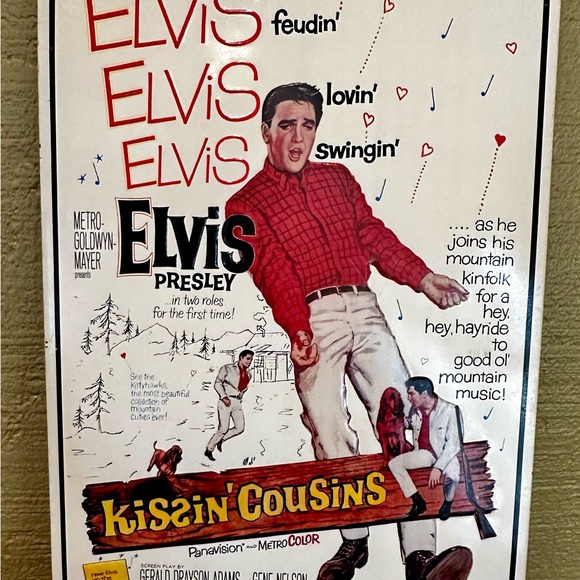 Elvis Presley Kissin Cousins Metal Tin Picture 1994 - Picture 5 of 5